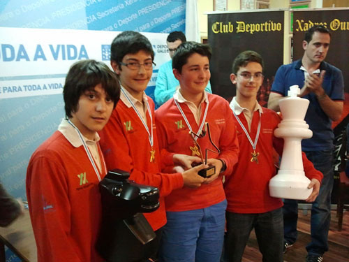 Campionato Galego Infantil por Equipos. Ourense 2012