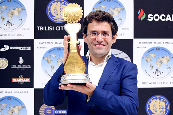Levon Aronian Campeón de la Copa del Mundo