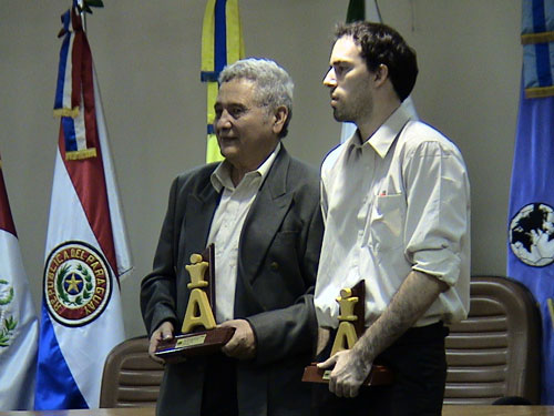 Mario Galeano y Juan Ibáñez