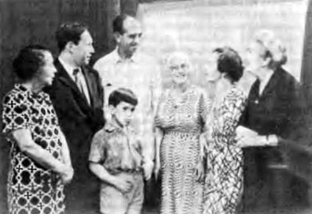 Familia Capablanca, 30 de abril de 1974 
