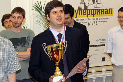 Svidler gana su sexto Campeonato de Ajedrez de Rusia Martes, 16 de agosto 2011