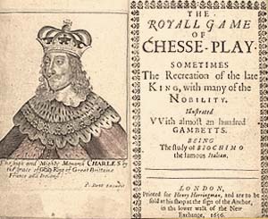 Royall Game of Chesse Play. 1656. Inglaterra