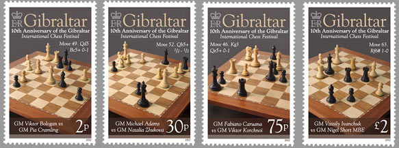 Chess stamps