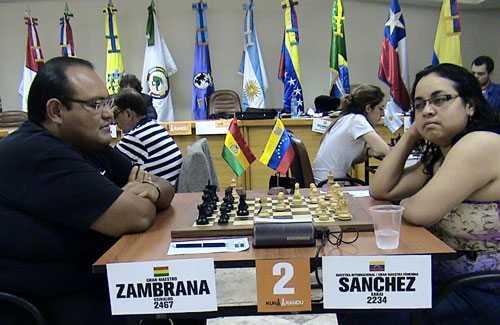 MI Sarai Sánchez vs GM Oswaldo Zambrana