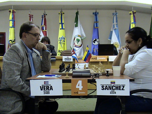 GM Reinaldo Vera vs MI Sarai Sánchez