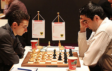 Caruana vs Kramnik 