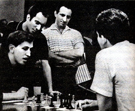 Fischer, Tal, Polugaevsky y Spassky en la Olimpiada de La Habana 1966