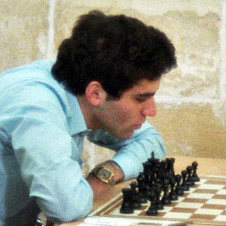Garry Kasparov, Malta 1980 Foto © Gerhard Hund