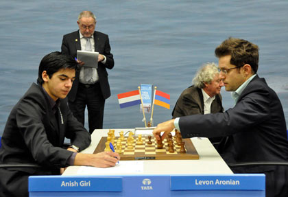 Giri vs Aronian