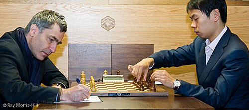 Ivanchuk y Wang Hao 
