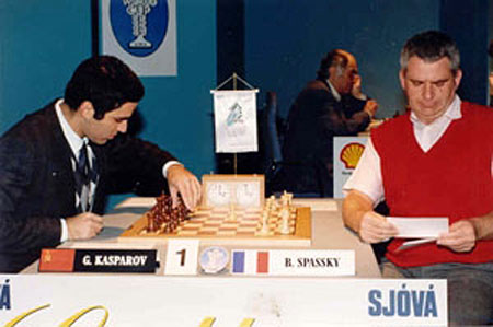 Kasparov-Spassky en Reikiavik 1988