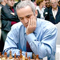 Kasparov. Foto Cortesía ChessBase.