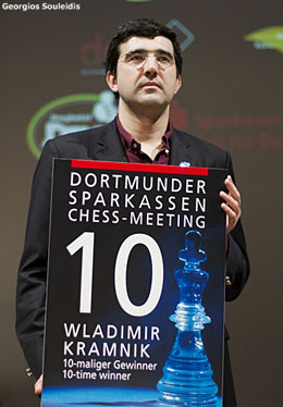 Vladimir Kramnik. Dortmund. 2011