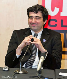 Kramnik, un lógicamente complacido campeón