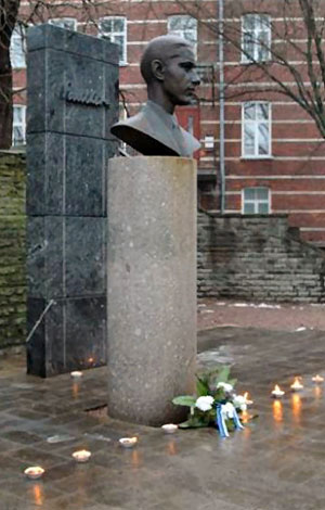 Monumento a Keres en Estonia