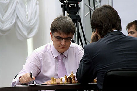 Ronda 8 Tomashevsky derrota a Morozevich Foto © Eteri Kublashvili