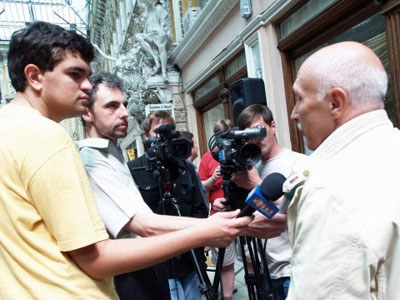 Tukmakov entrevistado en Odessa 2007
